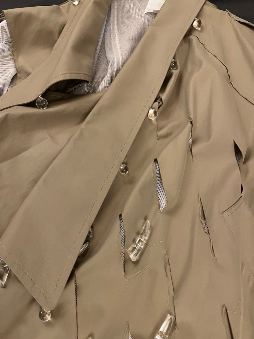 【美品】 BASE MARK 23ssトレンチコート M