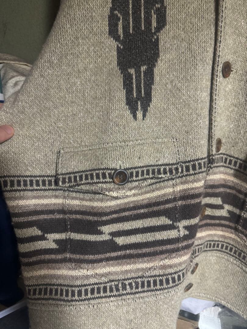 RRL ダブルアールエル　カウチンセーター