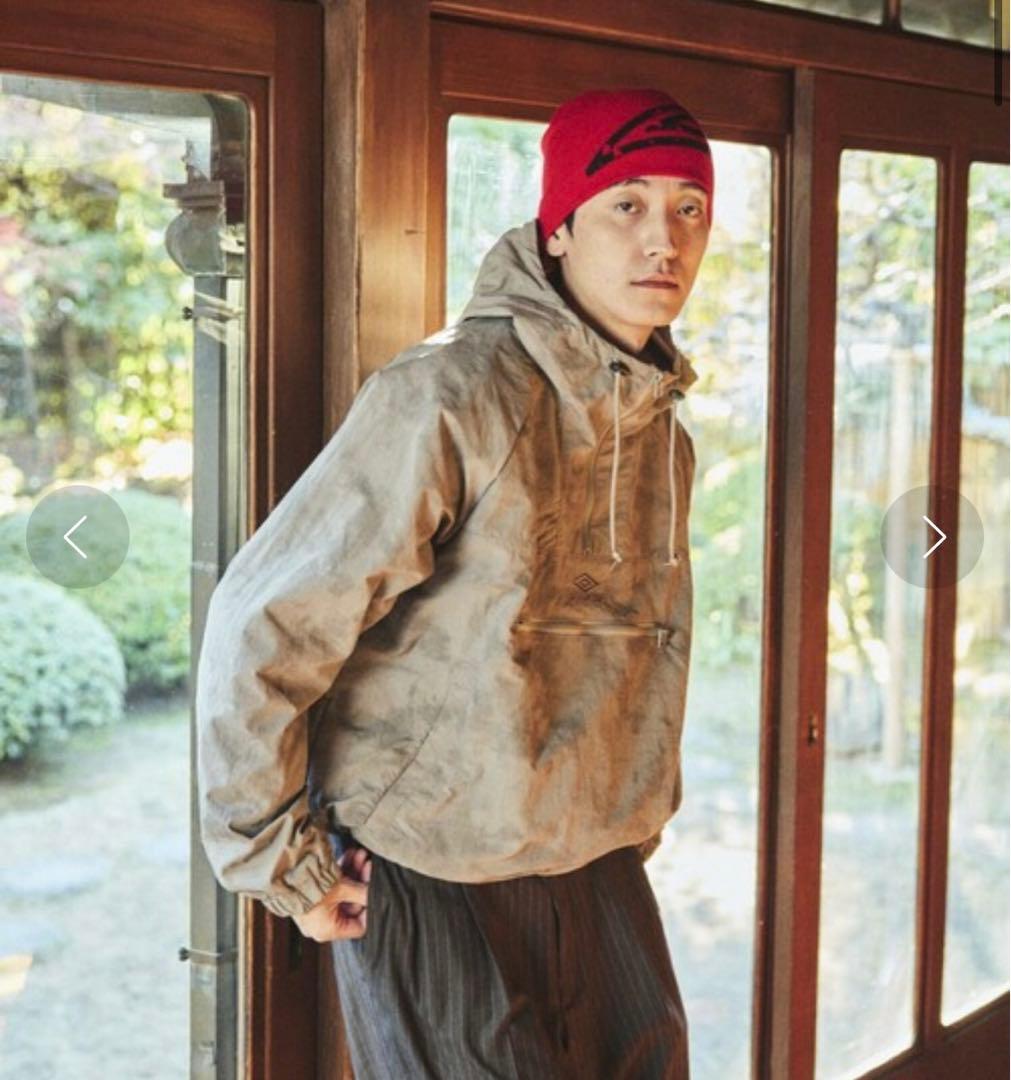 y*1様 UMBRO Anorak Pullover Jacket グレー