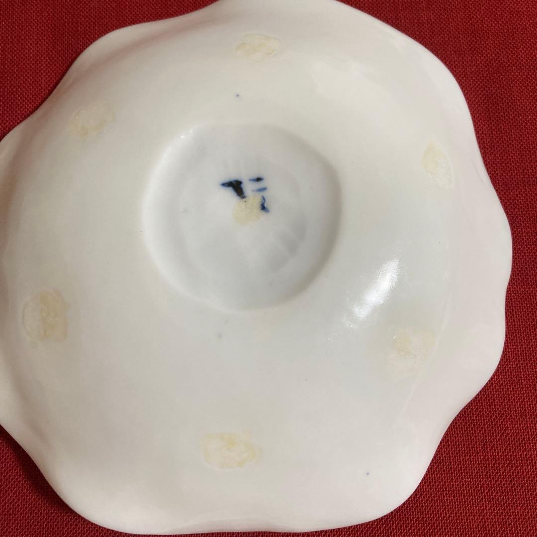 美濃焼　黒岩卓実作　呉須豹紋大鉢　銘々皿セット