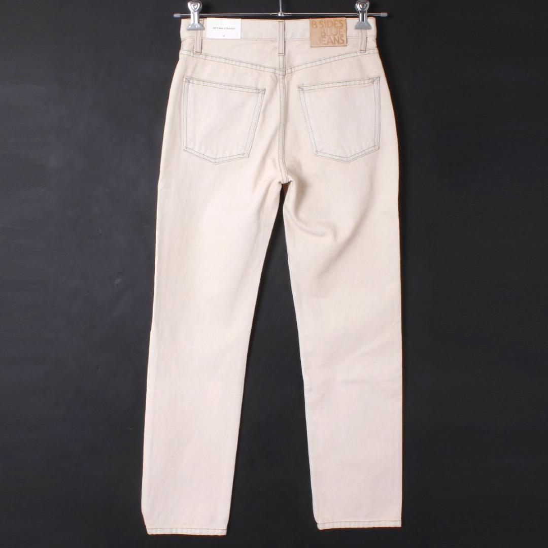 新品 B SIDES OVERDYE DENIM テーパード デニムパンツ