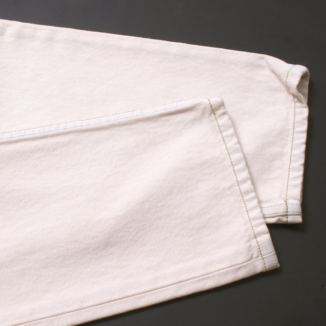 新品 B SIDES OVERDYE DENIM テーパード デニムパンツ