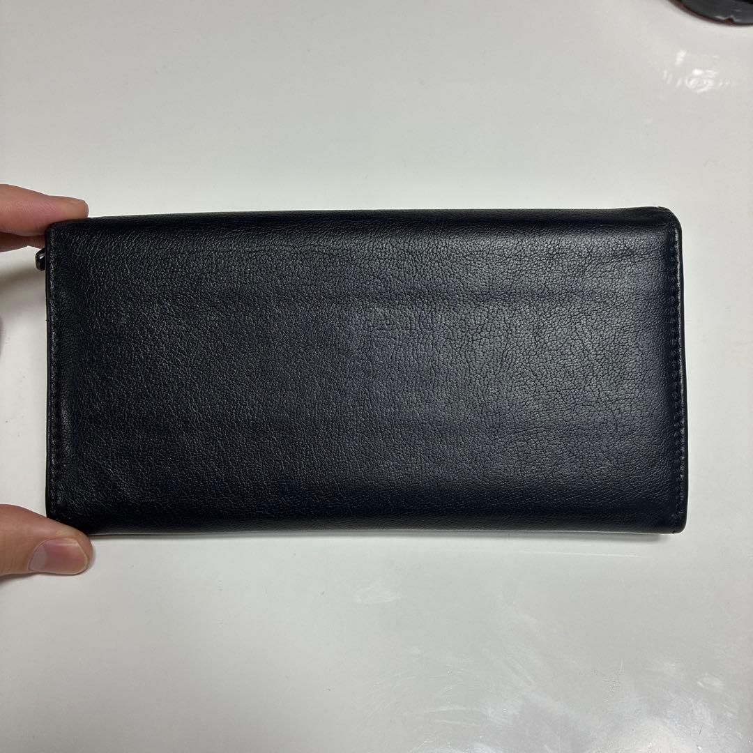 サンローラン　長財布　ブラック