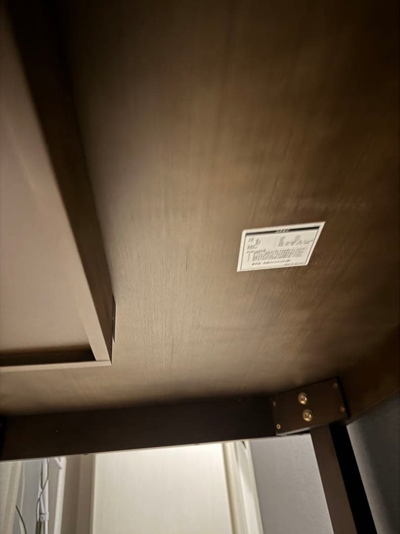 【札幌ファニシング】ブラウン木製ダイニングテーブル