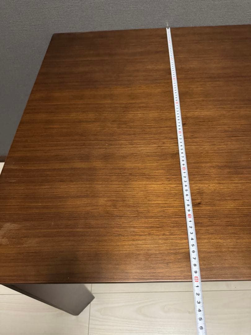 【札幌ファニシング】ブラウン木製ダイニングテーブル