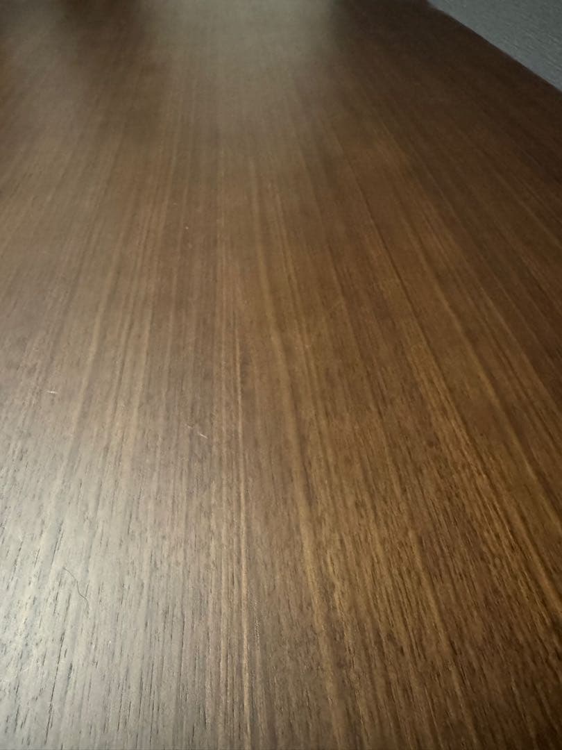 【札幌ファニシング】ブラウン木製ダイニングテーブル