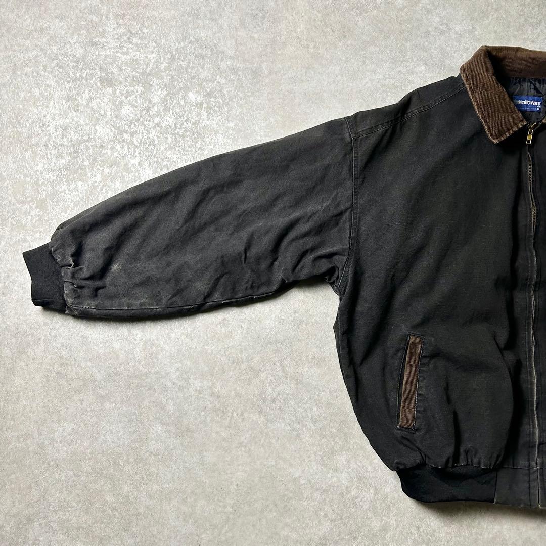 ケアンズ90s vintage USA製 ブラックダック 襟コーズ ボンバ