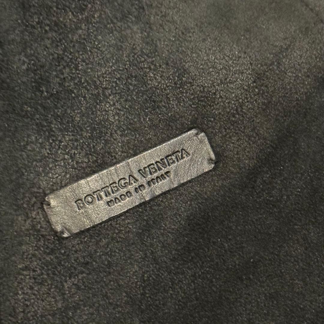 希少 ボッテガヴェネタ レザー ロングトレンチコート 一枚革 ブラック