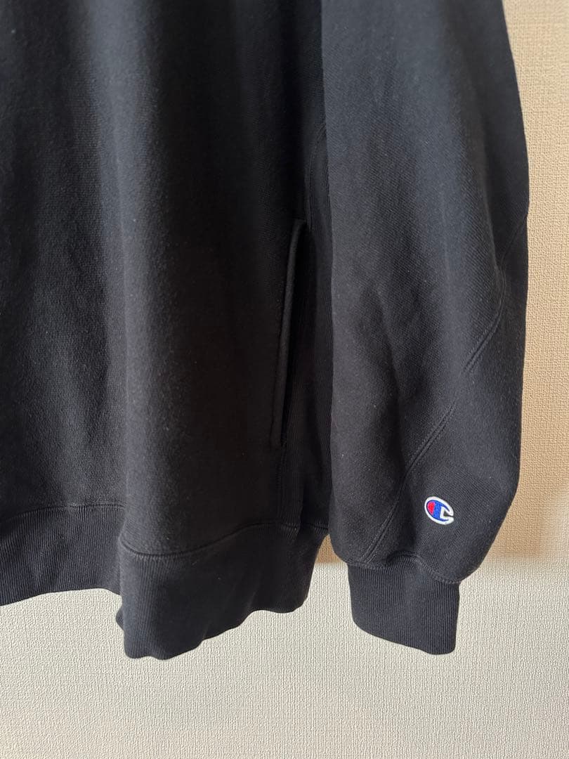 美品N.Hoolywood x ChampionコラボパーカーXL黒