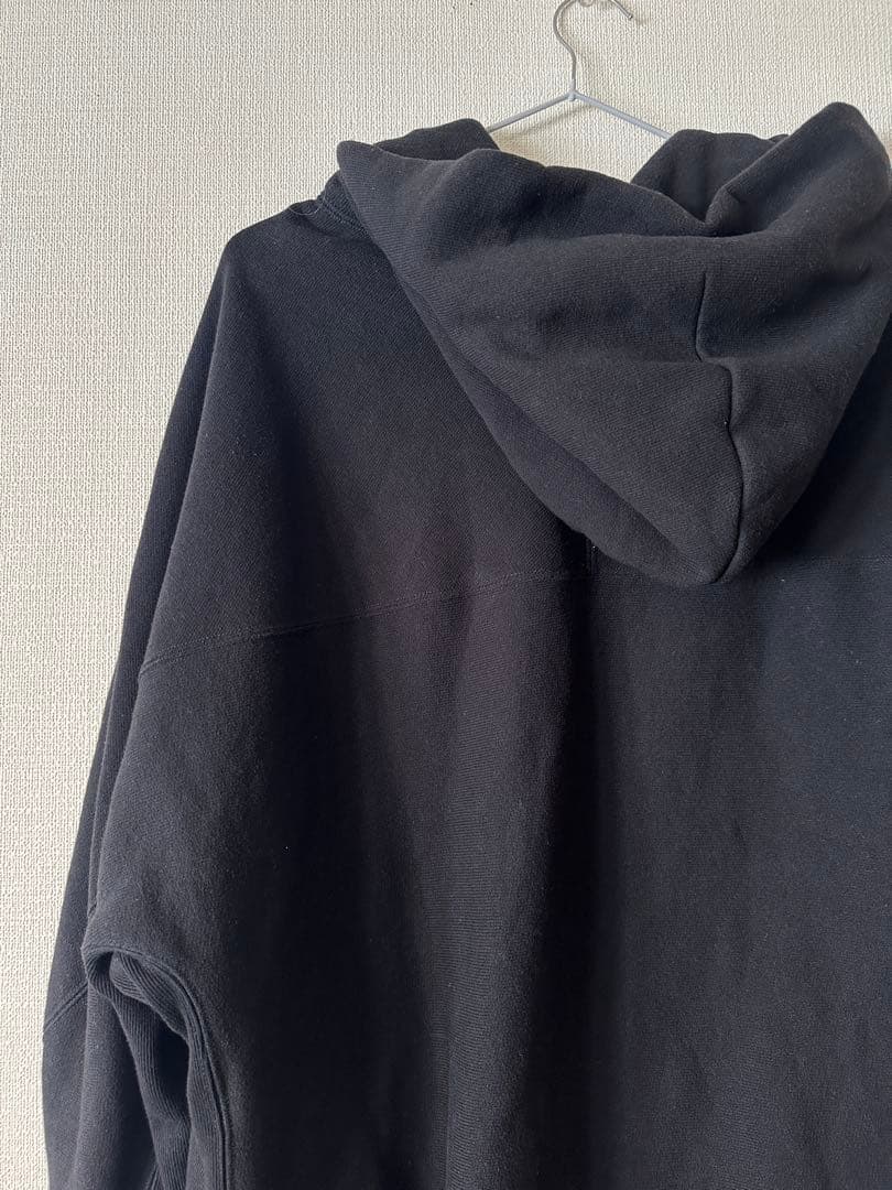 美品N.Hoolywood x ChampionコラボパーカーXL黒