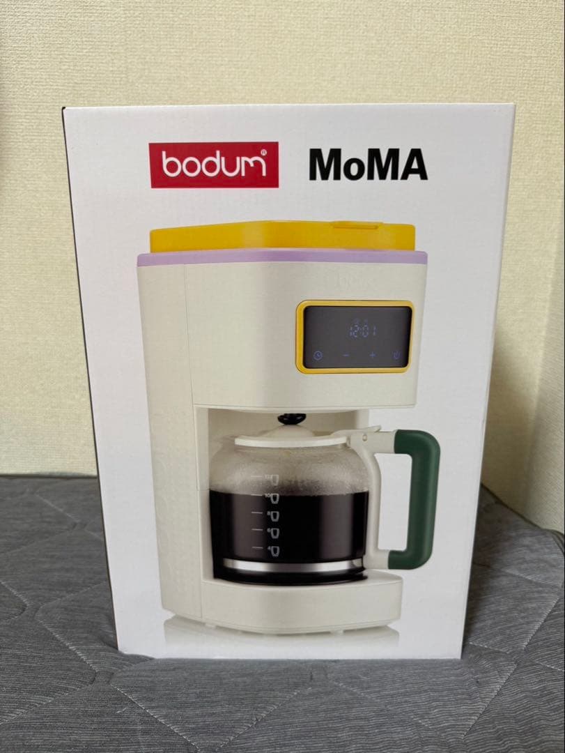 新品未開封 ボダム BODUM BISTRO MoMA 電動コーヒーメーカー