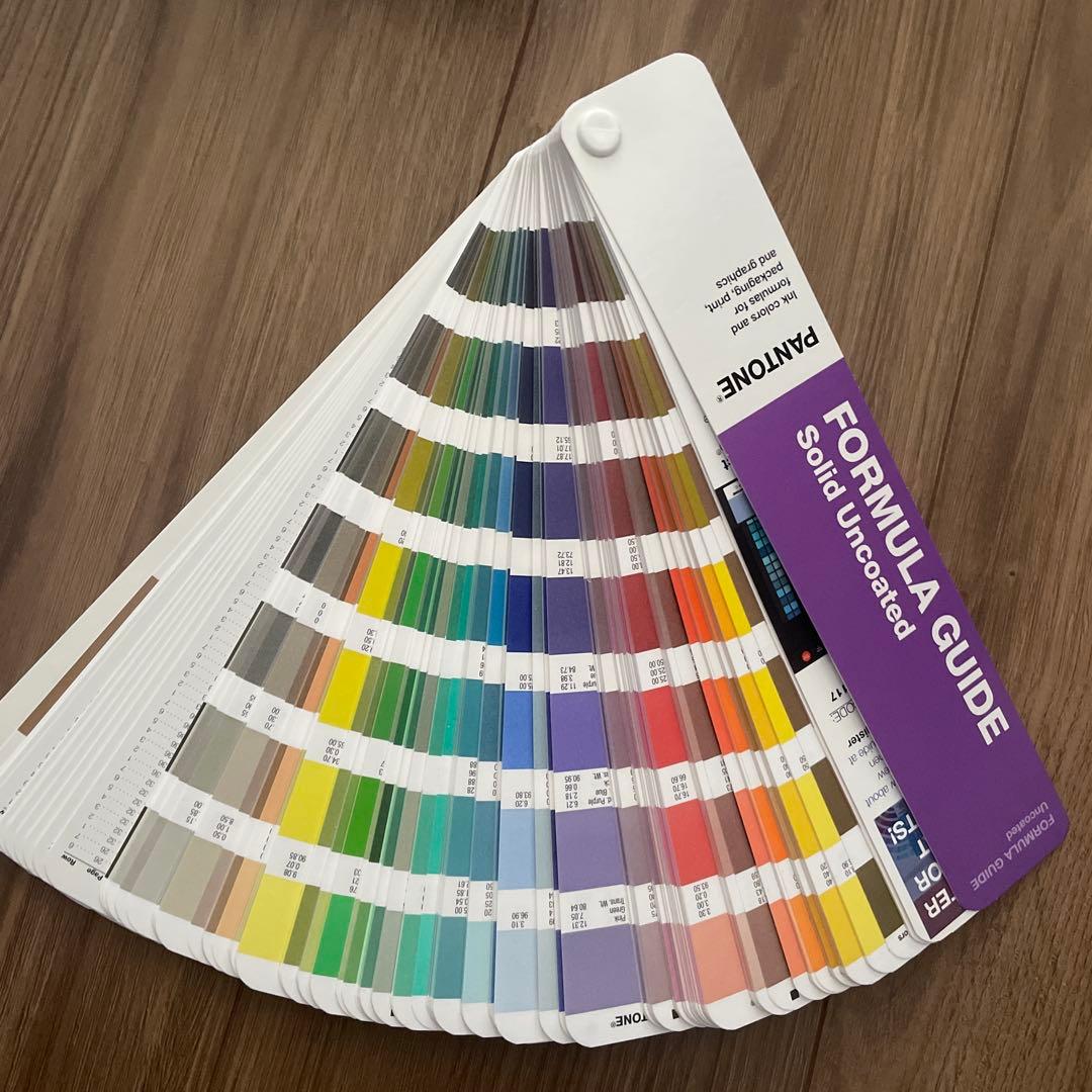 PANTONE 色見本　solid coated & uncoated