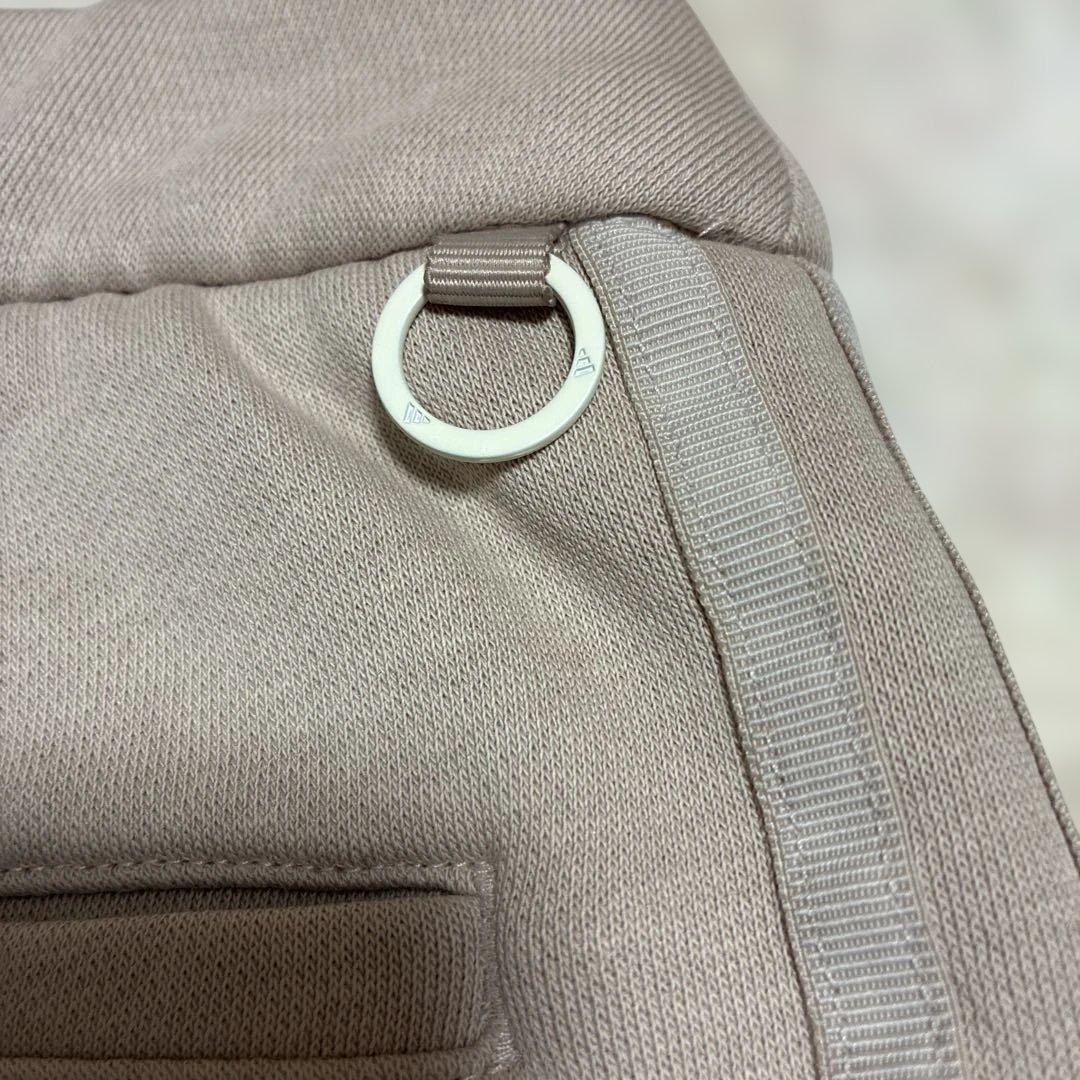 adidas ピンクベージュ セットアップ　ジャケット&スカート M 裏起毛