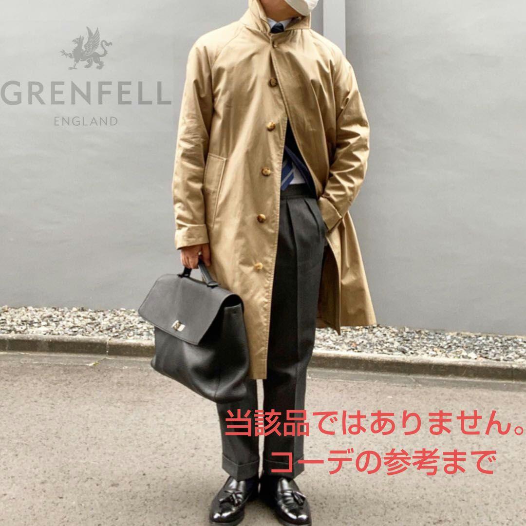 grenfell × BEAMS F SLIM CAMBELL\"一枚袖バルカラー