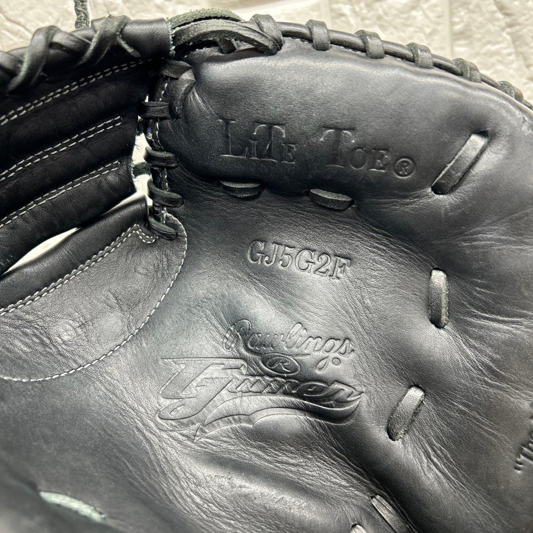 【美品】野球 グローブ 軟式 少年野球 キャッチャーミット ローリングス