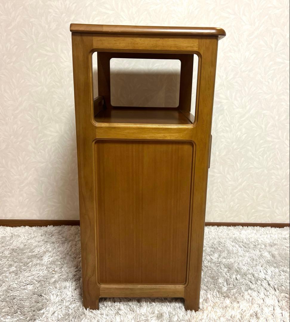 karimoku カリモク 家具 電話台 花台 飾り棚 高級家具 レンジ台