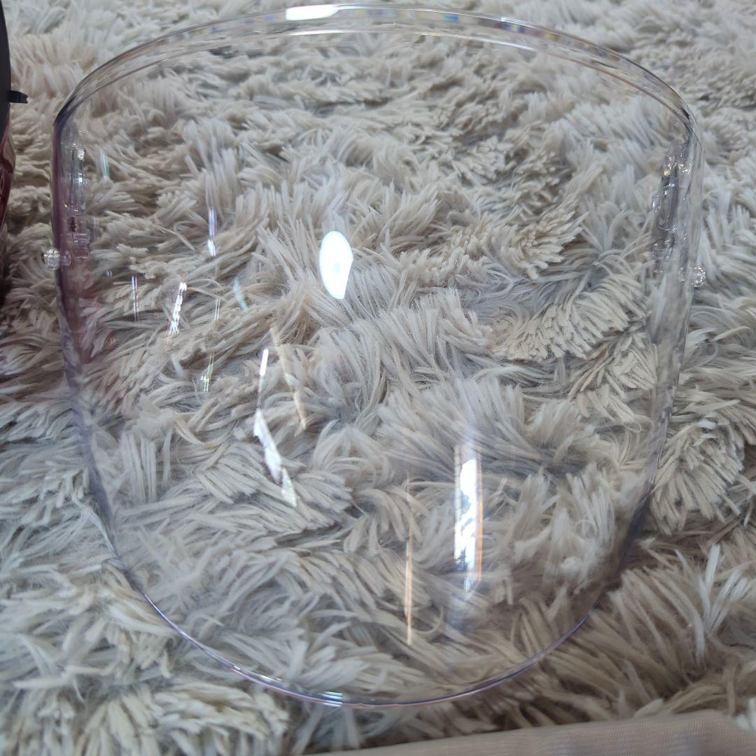 【美品】OGK Kabuto EXCEED ヘルメット M 純正ミラーシールド付