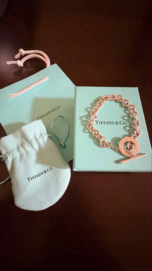 ツ*様 Tiffany & Co. シルバーチェーン ブレスレット 【美品】