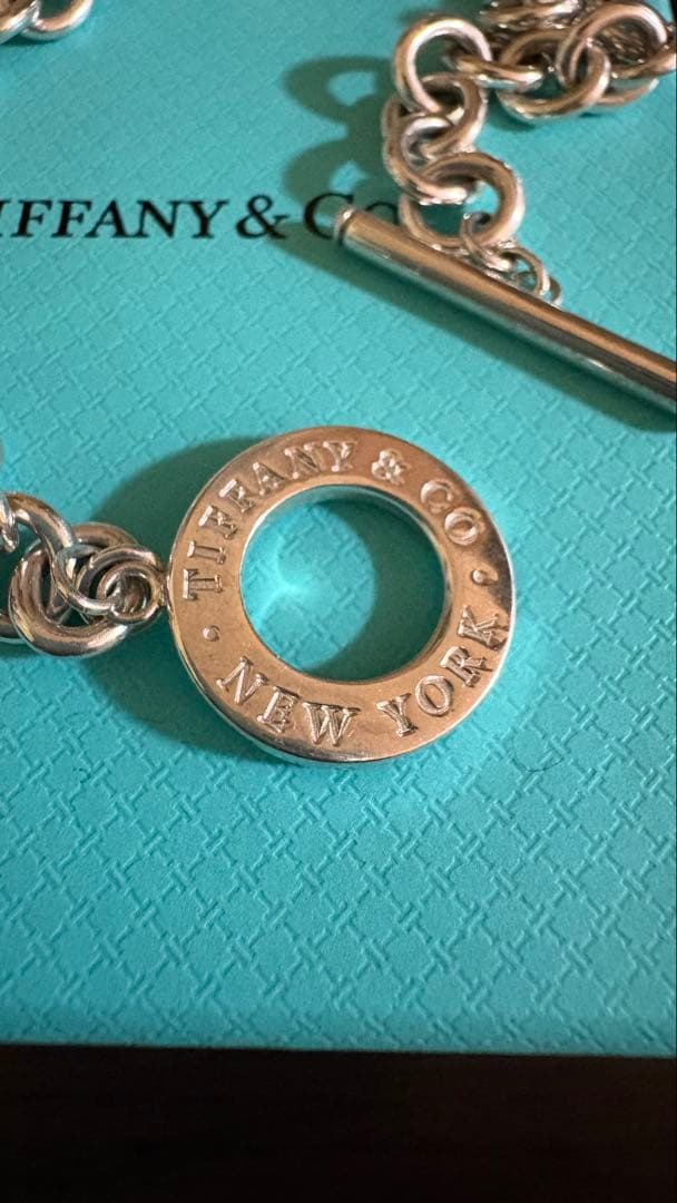 ツ*様 Tiffany & Co. シルバーチェーン ブレスレット 【美品】