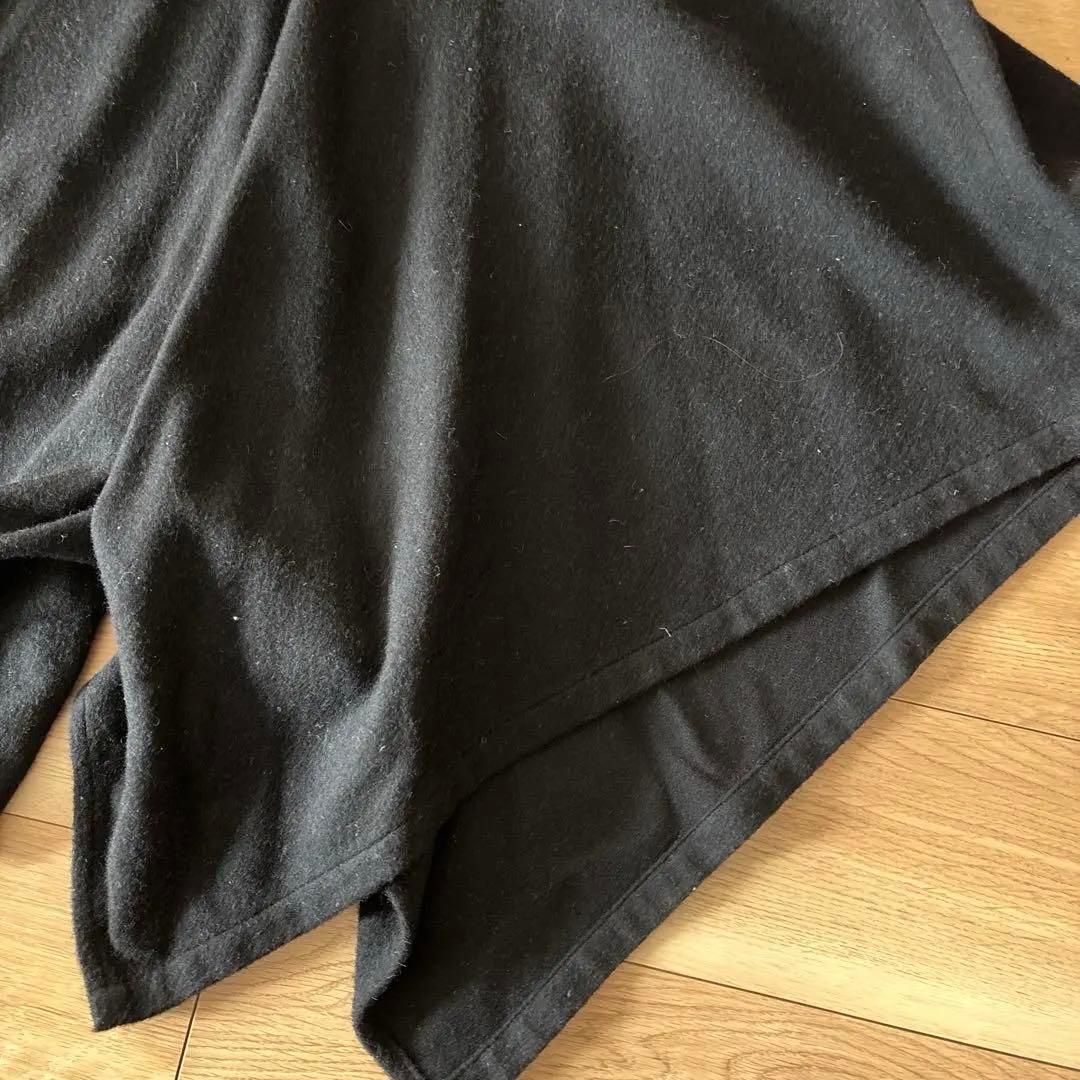 ヨージヤマモト黒パンツ型デザインスカート