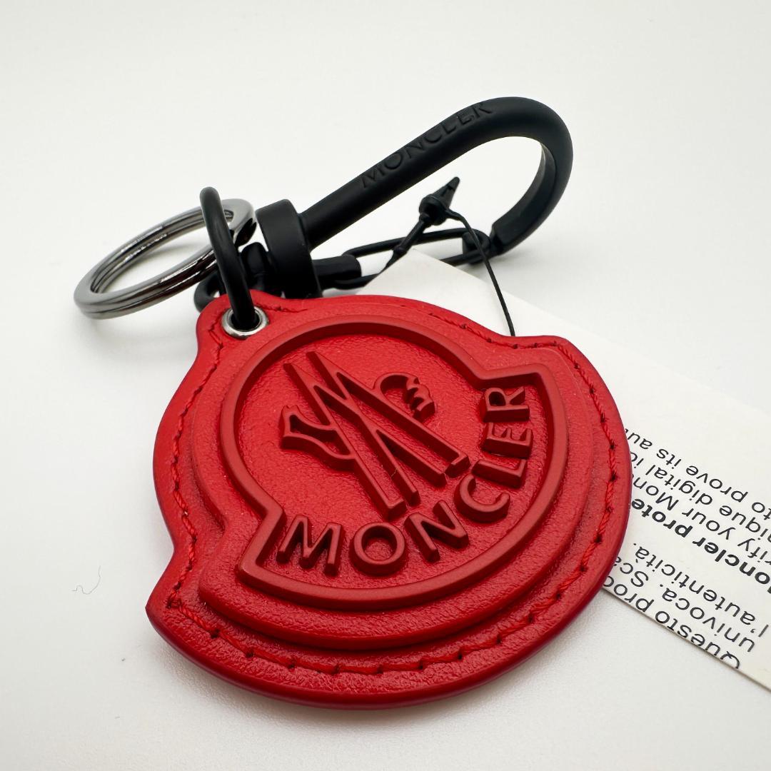 超お値下げ!【新品】MONCLER キーホルダー キーリング バッグチャーム