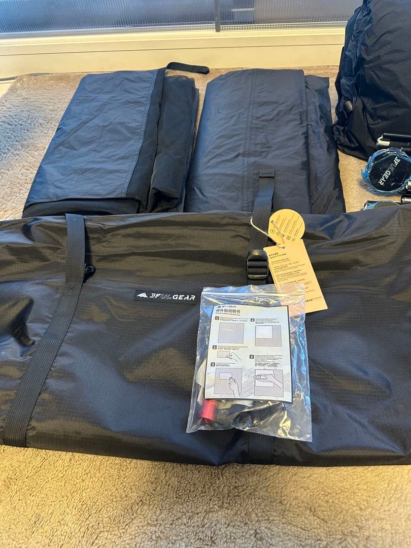 たけし⭐︎テントとオプションセットです①