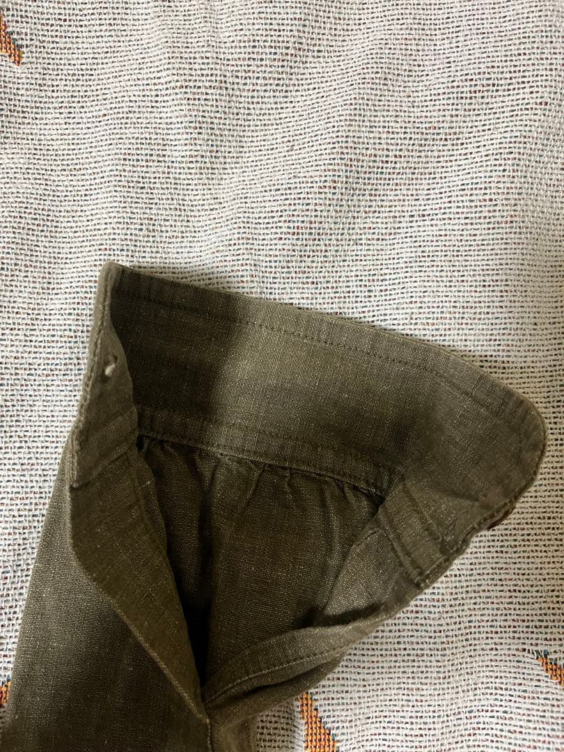 ナイジェルケーボン　フレンチアーミーシャツ