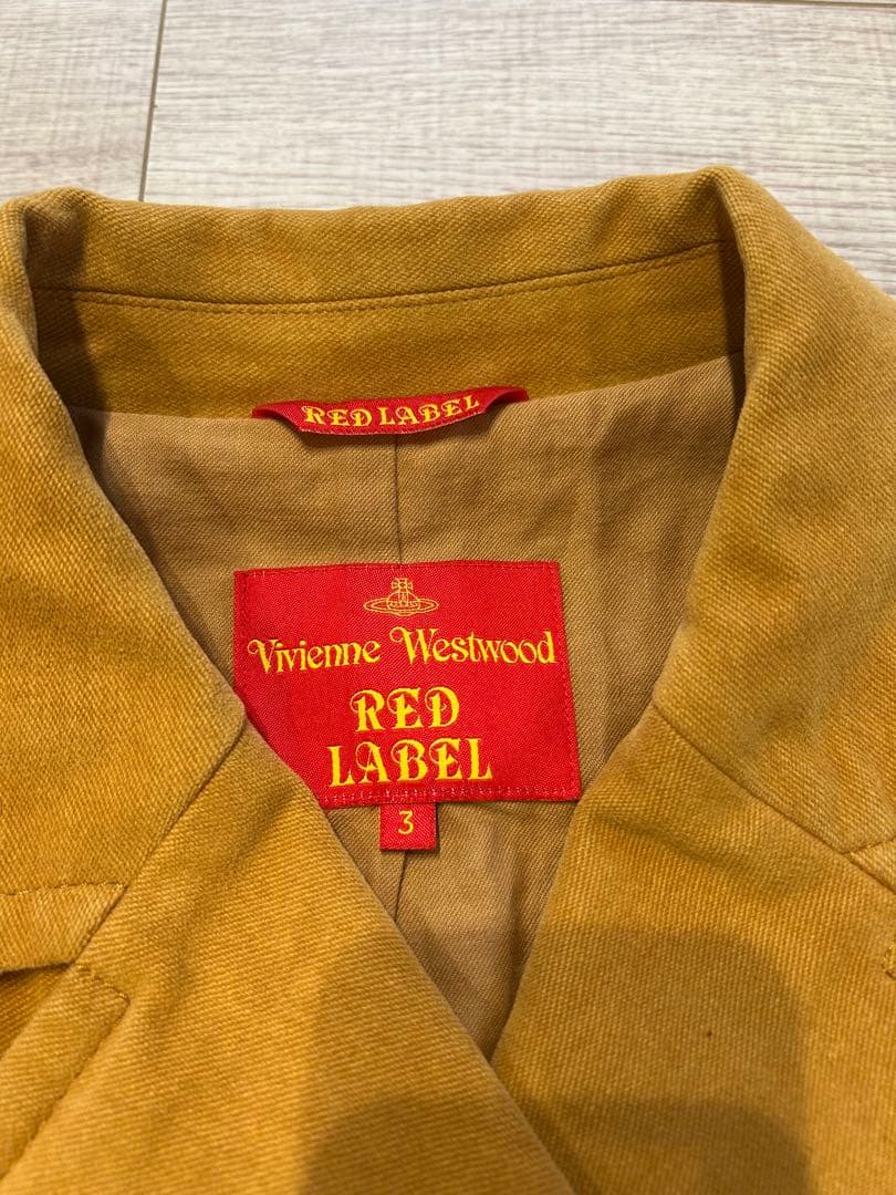 ヴィヴィアンウエストウッドレッドレーベル 日本製 Wブレストコート　オーブ