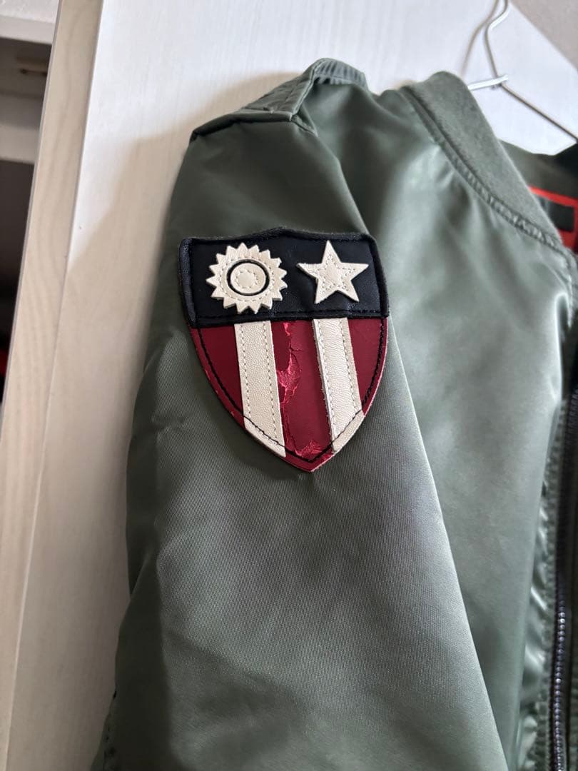 AVIREX MA-1フライトジャケット オリーブグリーン