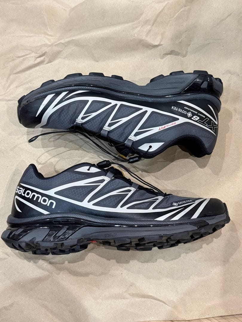 靴 Salomon XT-6 goretex 27.5cm Black/Ebony