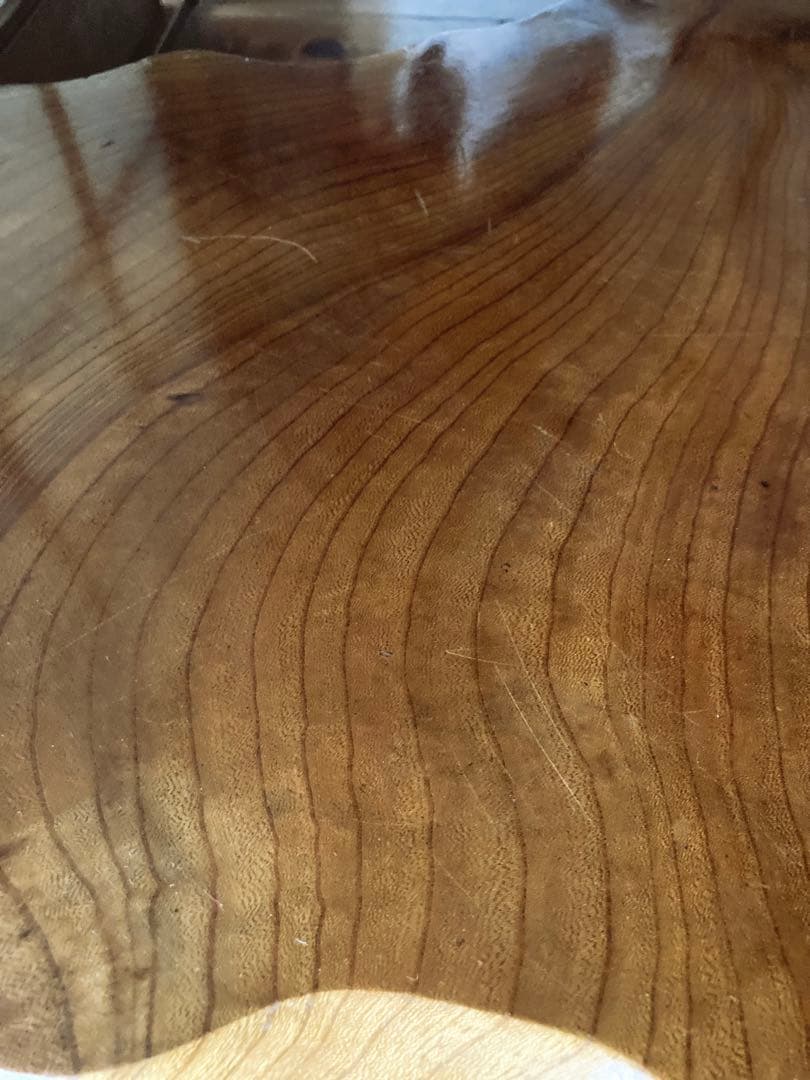 送料込み　120×76 天然木　こぶ　高級　一枚板　アンティーク　ローテーブル