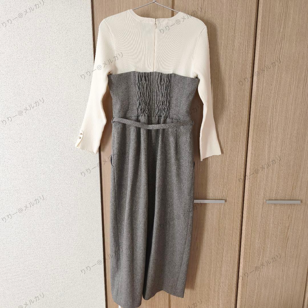 新品未使用・25AW現行・サイズ1　JUSGLITTY ベアドッキングワンピース