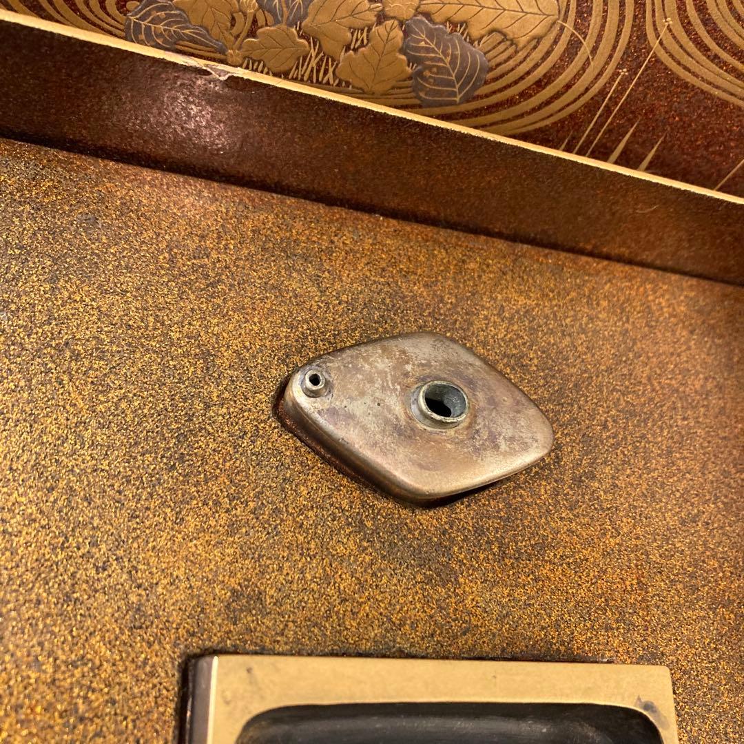 硯箱 蒔絵 硯 水滴 骨董 時代物 すずり すずり箱