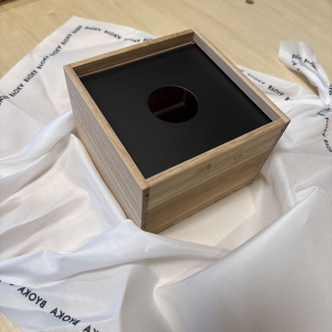 ✨【新品・即発送】BYOKAオリジナル Tissue Box BLACK✨
