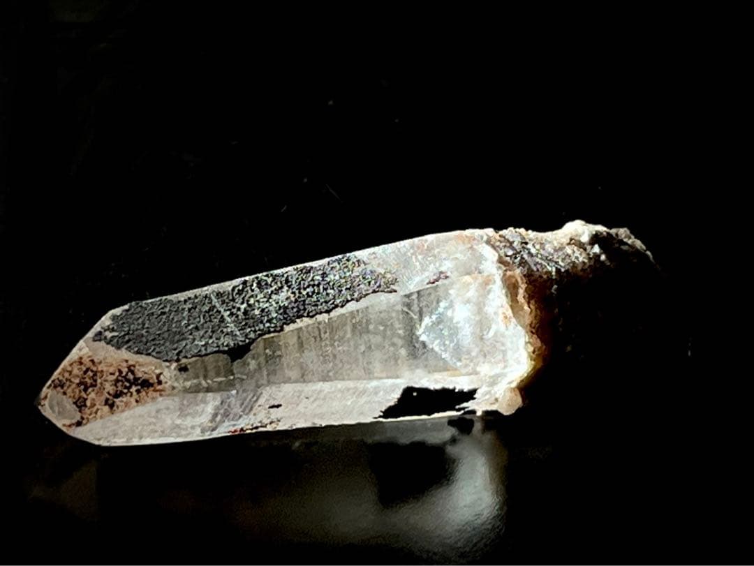 ダウ　ホワイトファントム ✨ヒマラヤ　ピンク水晶  原石　ポイント