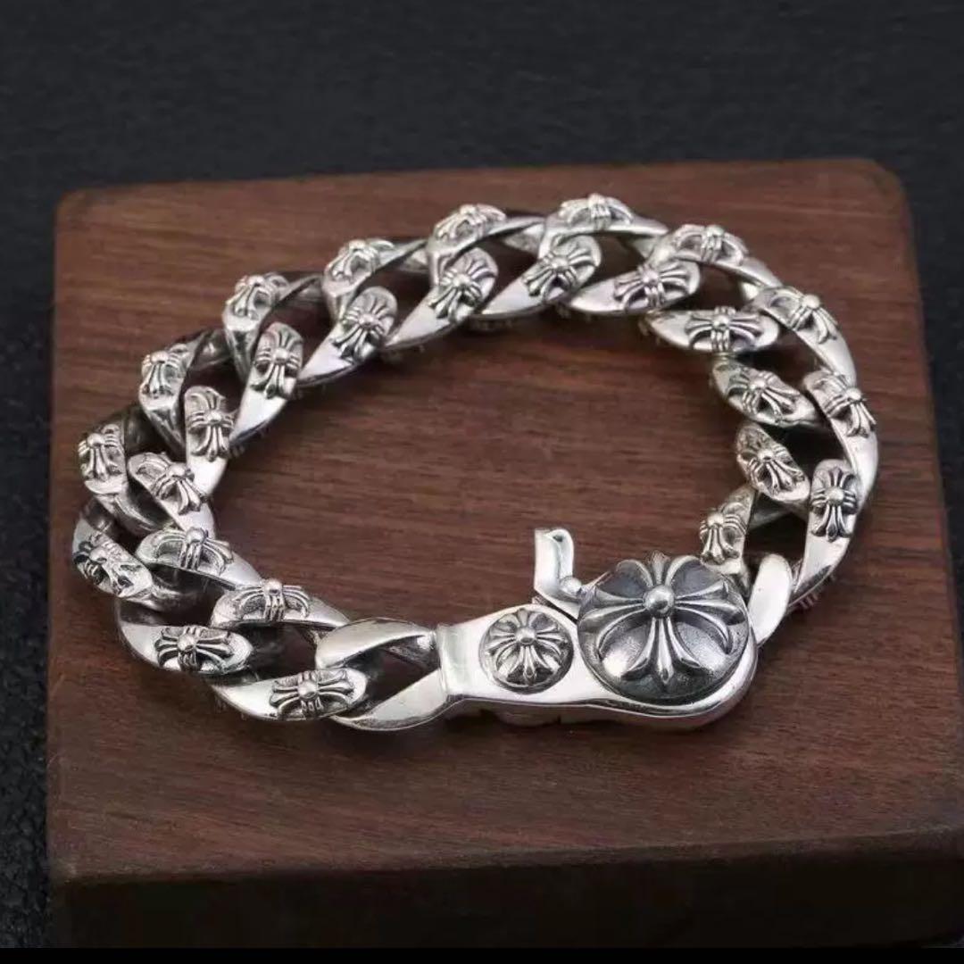 【3本おまとめ】ブレスレット　アクセサリー　クロスブレスレット　メンズ　高見え