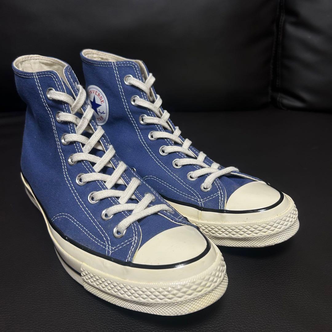 【極美品　廃盤】CONVERSE CT70 HI NAVY 27㌢　旧パッチ