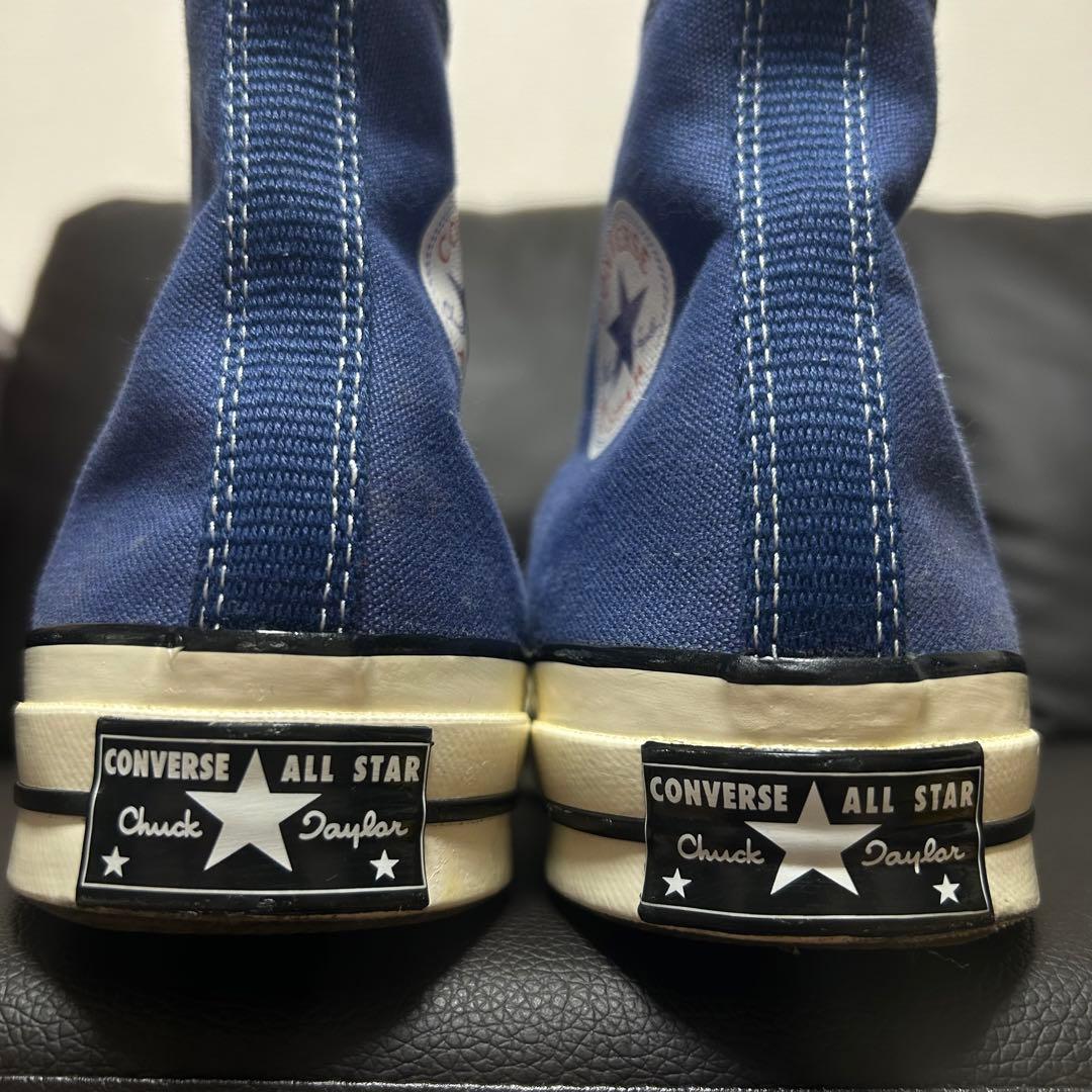 【極美品　廃盤】CONVERSE CT70 HI NAVY 27㌢　旧パッチ
