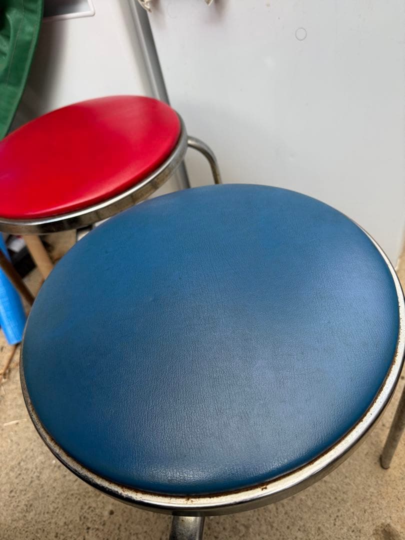 ヴィンテージ　内田洋行 MA-6 回転式スツール 希少 業務用 2脚セット