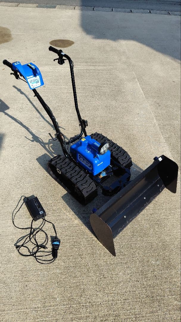 「引取限定」充電式電動ラッセル除雪機 ササキ スノーラッセル オ・スーノ