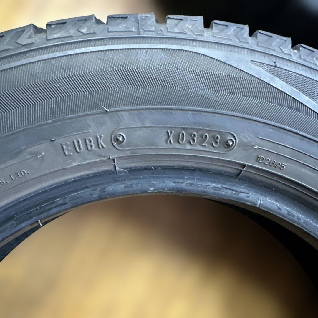 ダンロップ　155/70R13 冬用タイヤ　2023年　4本(42)