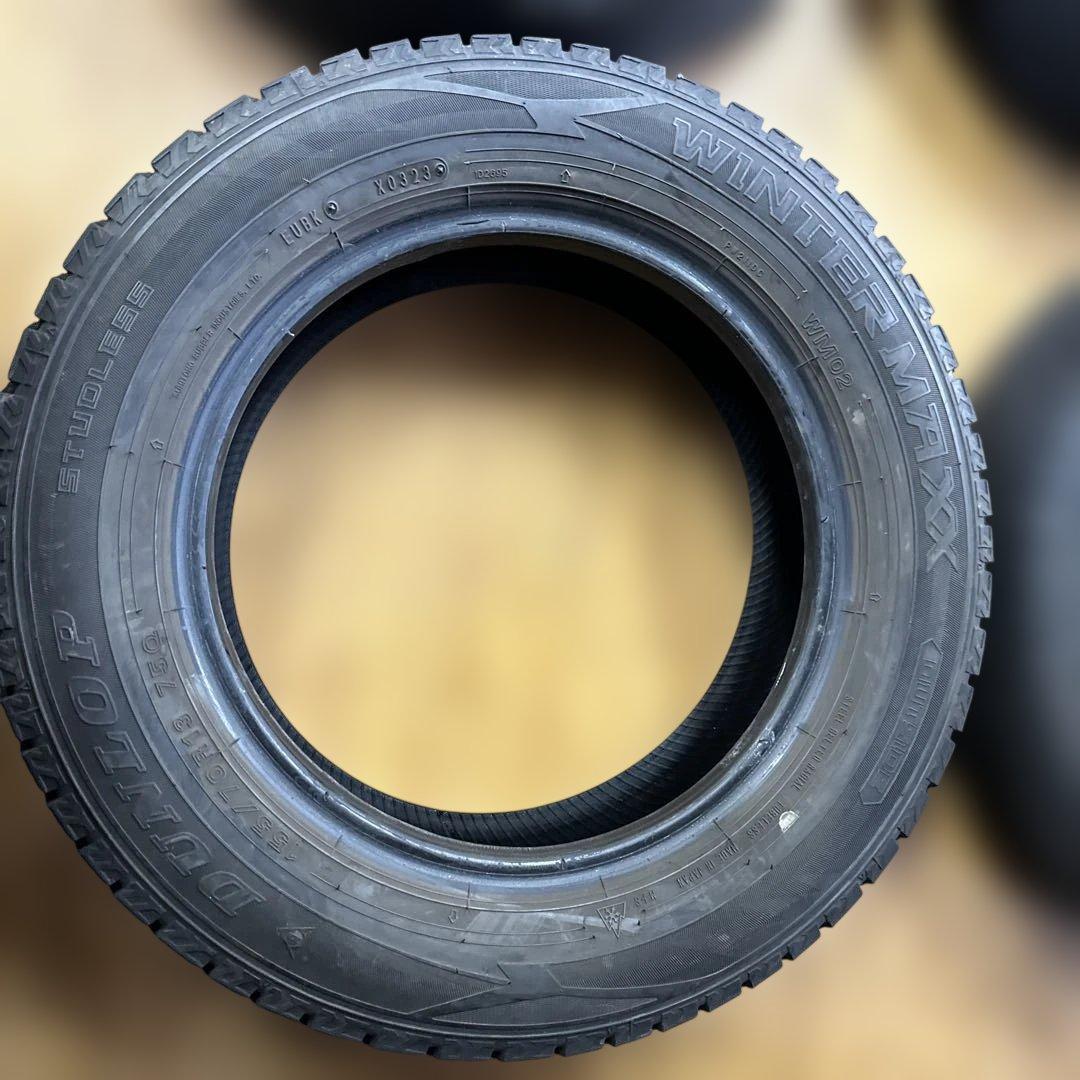 ダンロップ　155/70R13 冬用タイヤ　2023年　4本(42)