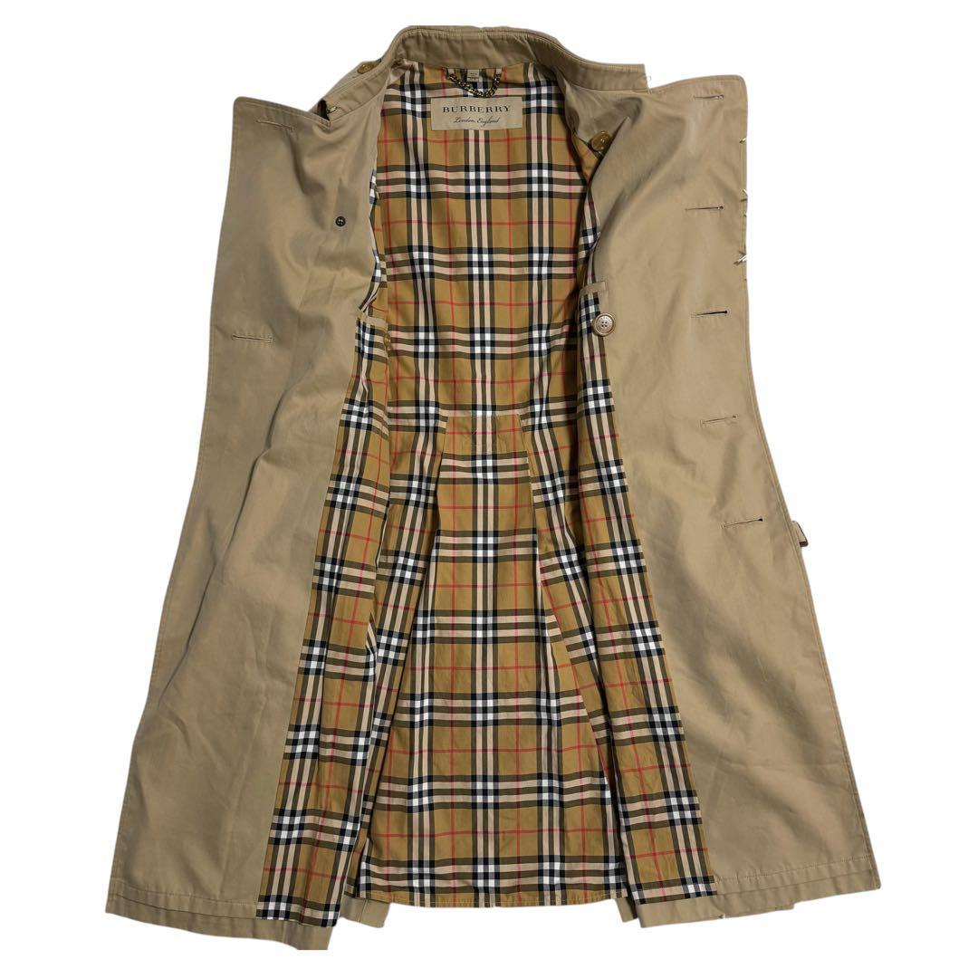 【美品 超希少】バーバリー BURBERRY トレンチコート XL 金ボタン