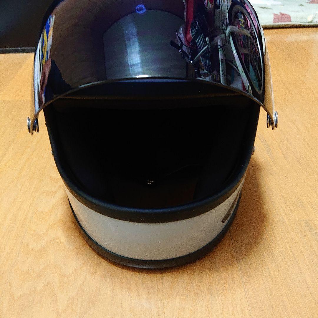 インテリア 置物用 リード工業 フルフェイスヘルメット グレー
