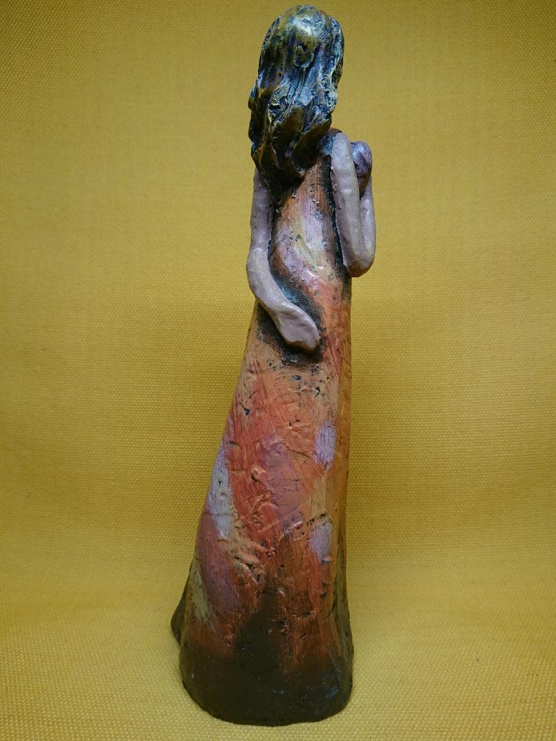 【美品】人形　彫像　オブジェ　置物　インテリア　工芸品　美術品　A1603