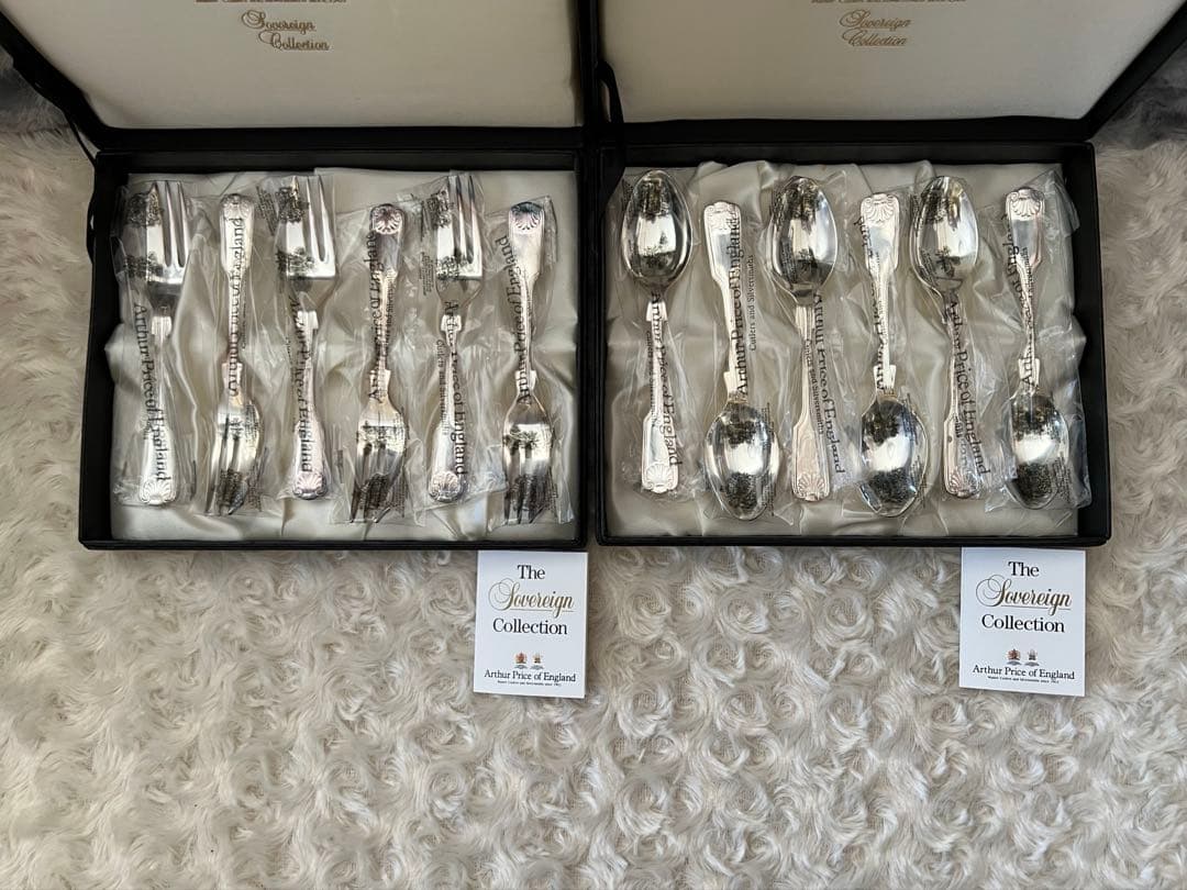 アーサープライス　カトラリーセット　ソブリン コレクション　スプーン＆フォーク