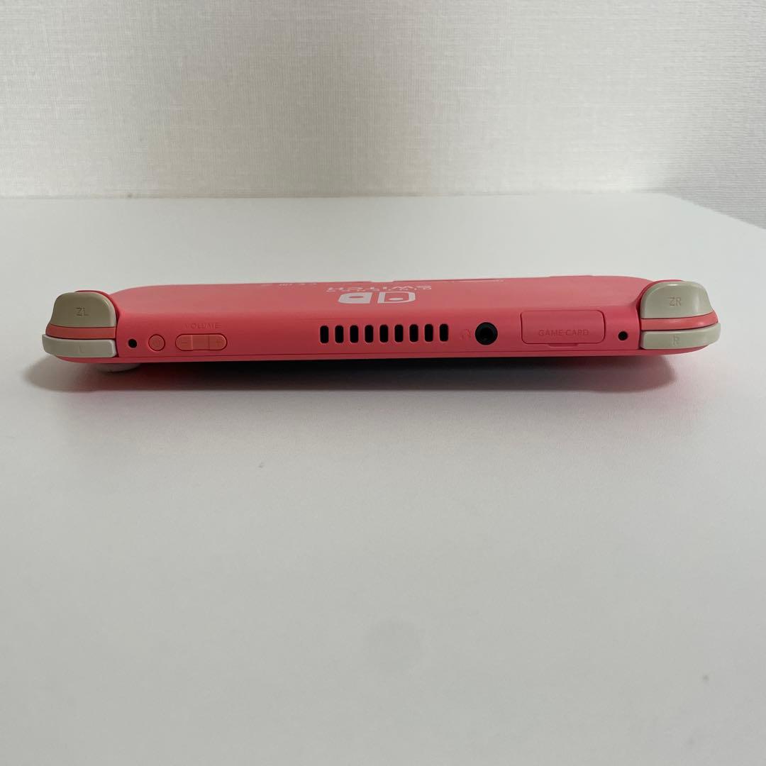 Nintendo Switch Lite コーラル（外箱,充電,SDカード付き）