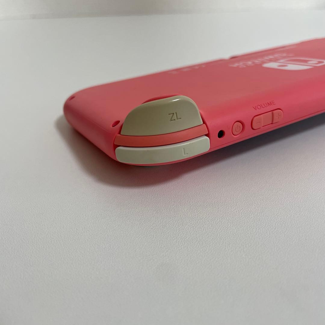 Nintendo Switch Lite コーラル（外箱,充電,SDカード付き）