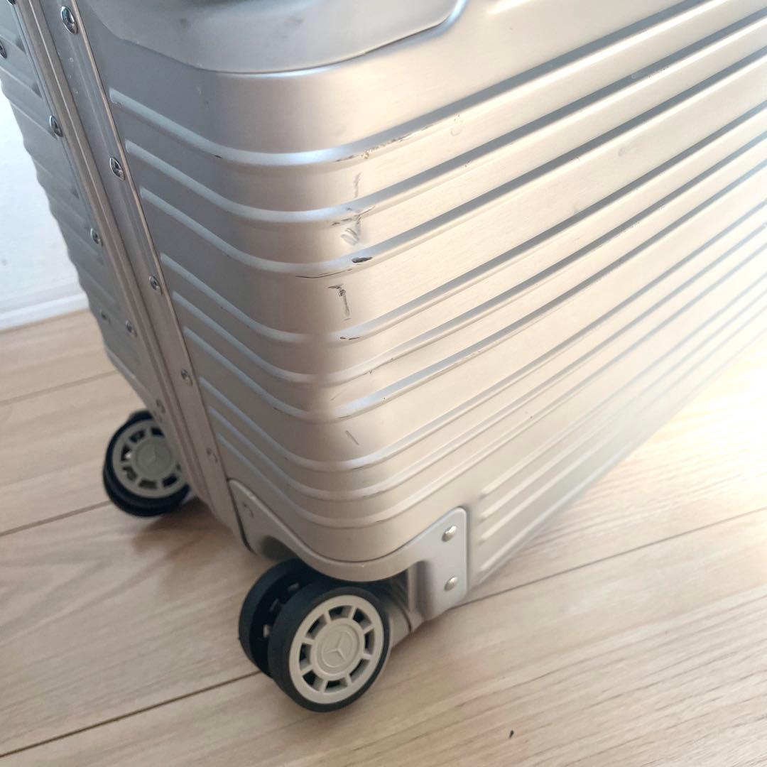 メルセデスベンツ オリジナル アルミ スーツケース 32L TSAロック 機内可