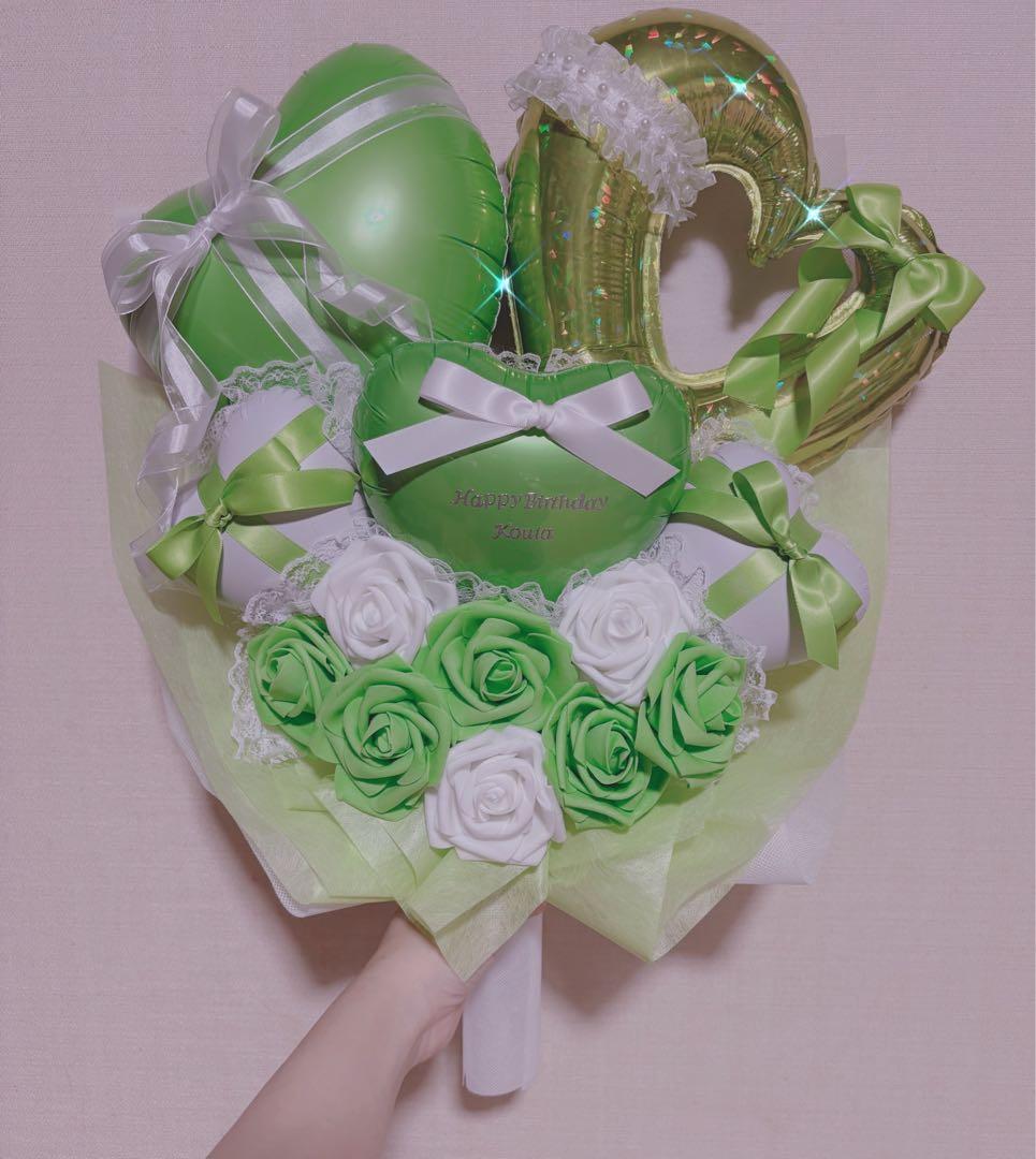 成人式ブーケ　オーダー　バルーンブーケ　バルーンギフト　花束　推し　生誕祭